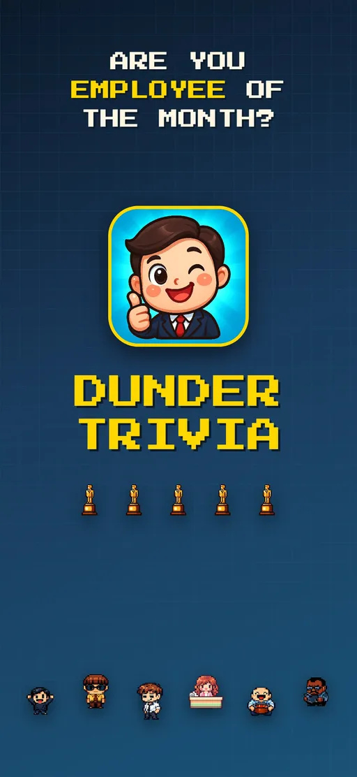 Are you employee of the month? — Dunder Trivia outro screen